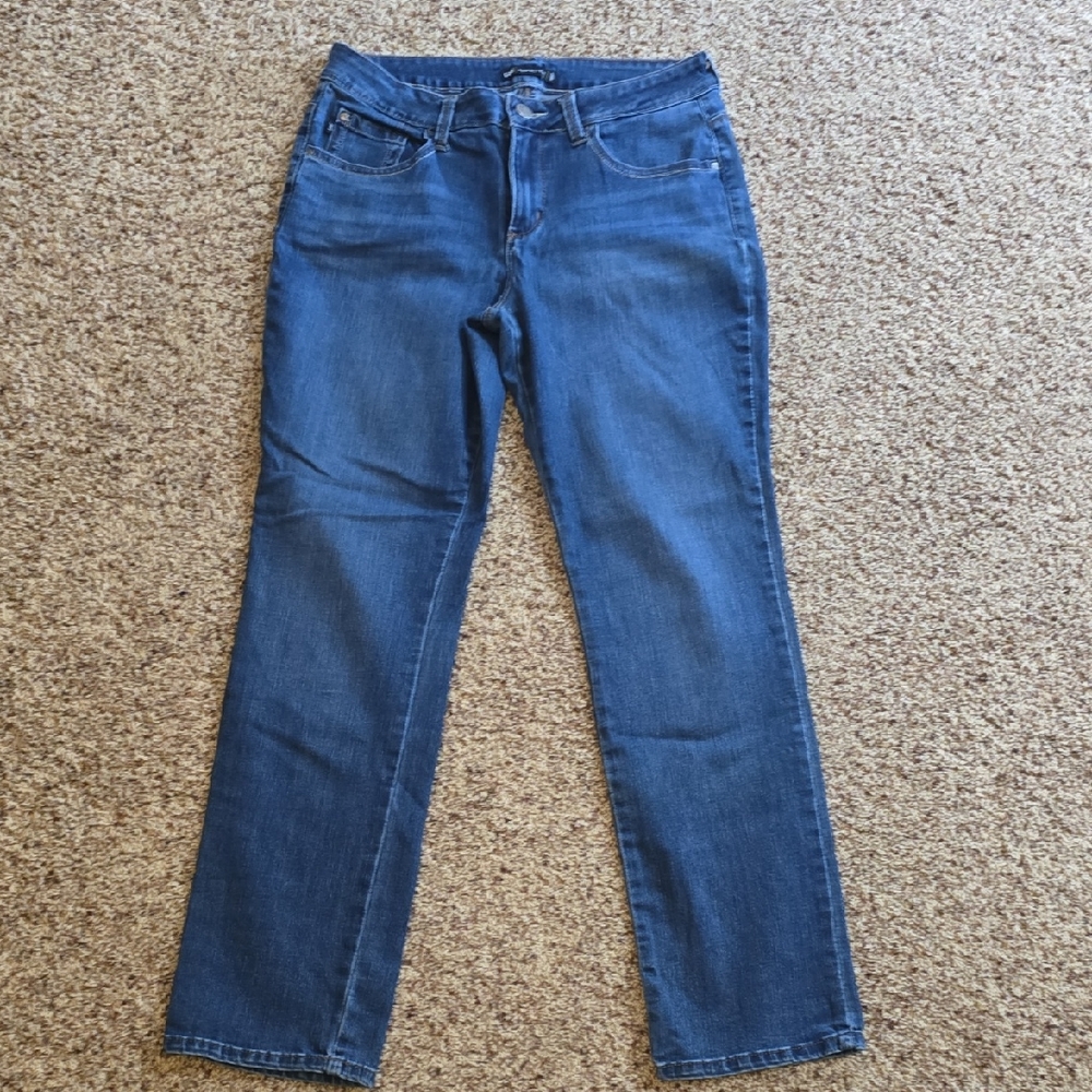 Lee Women's Straight Leg Blue Jeans
